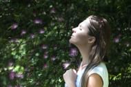 Breathing in deeply can help relieve hiccups (Image via Pexels @Oleksandr Pidvalnyi)